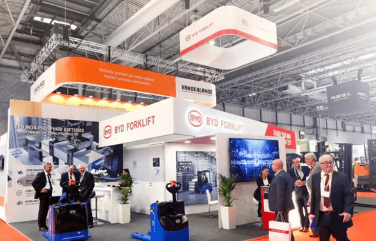 比亞迪叉車不止有電池和技術！